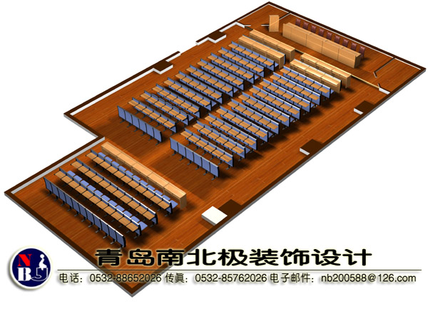青岛办公家具摆设效果图设计-办公家具摆设设计
