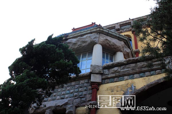 青岛迎宾馆景观-东面面楼体