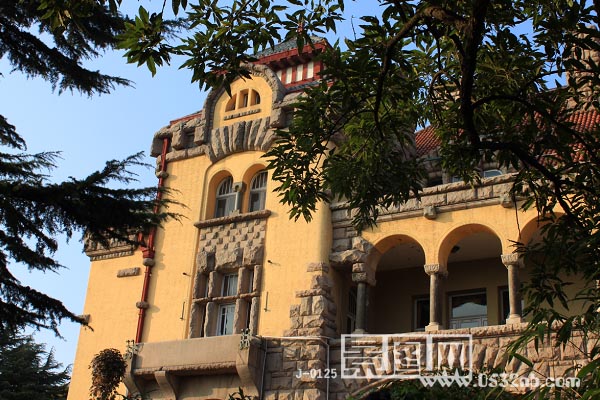 青岛迎宾馆景观-南面楼体