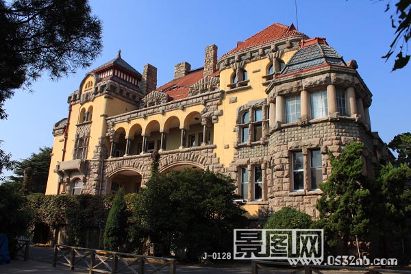 青岛迎宾馆景观-南面楼体全景