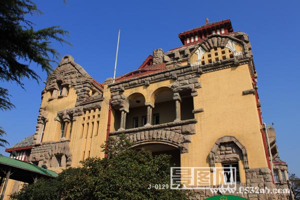 青岛迎宾馆景观-西面楼体