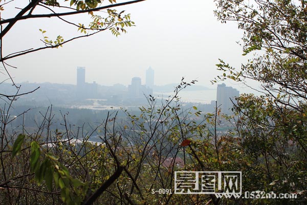 青岛山炮台山顶