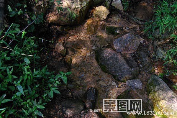 青岛荒草庵风景-泉水